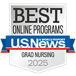 2025 US News Best Online Program Badge